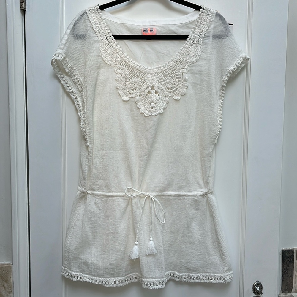 Stella & Dot Beach cover up M